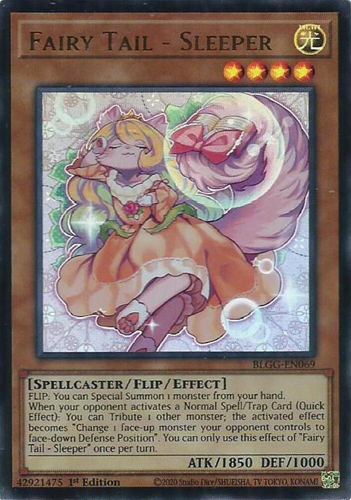 YuGiOh Battles of Legend: Glorious Gallery [Fairy Tail - Sleeper] #BLGG-EN069 Ultra Rare Near Mint