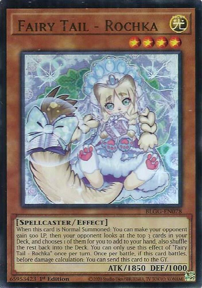 YuGiOh Battles of Legend: Glorious Gallery [Fairy Tail - Rochka] #BLGG-EN078 Ultra Rare Near Mint