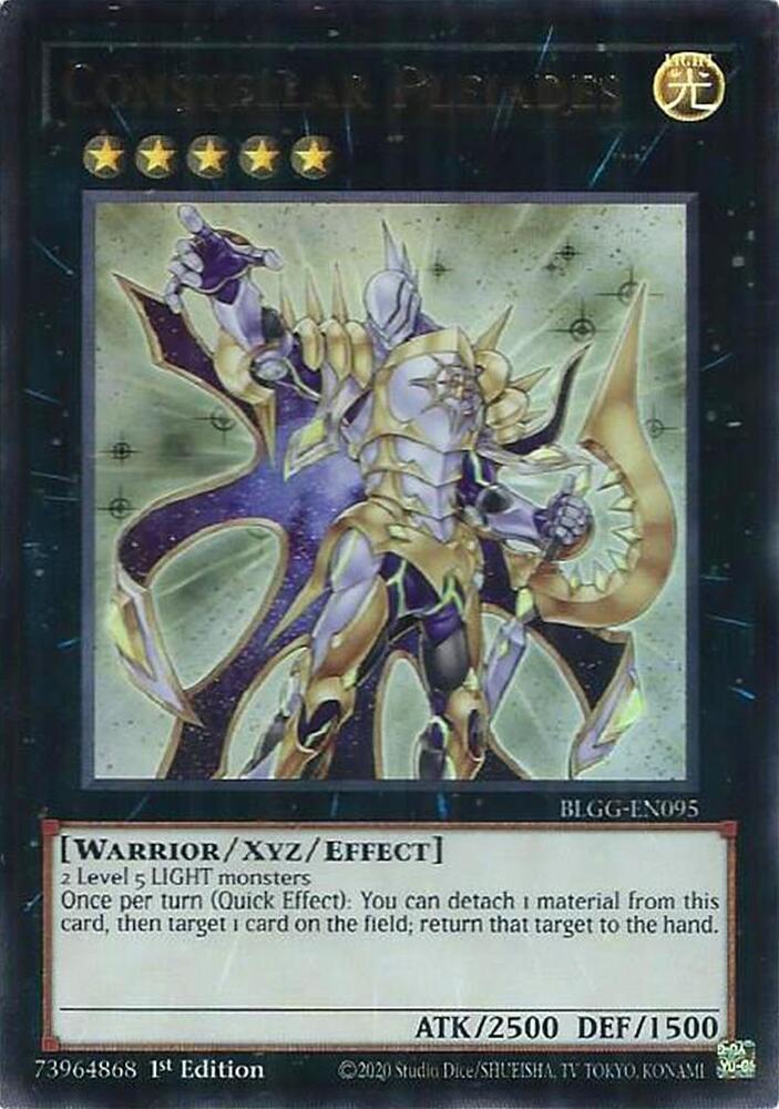 YuGiOh Battles of Legend: Glorious Gallery [Constellar Pleiades] #BLGG-EN095 Ultra Rare Near Mint