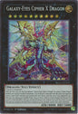 YuGiOh Battles of Legend: Glorious Gallery [Galaxy-Eyes Cipher X Dragon] #BLGG-EN101 Secret Rare Near Mint