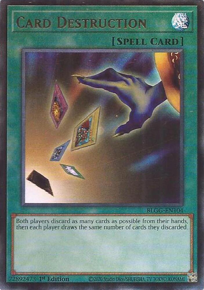 YuGiOh Battles of Legend: Glorious Gallery [Card Destruction] #BLGG-EN104 Ultra Rare Near Mint