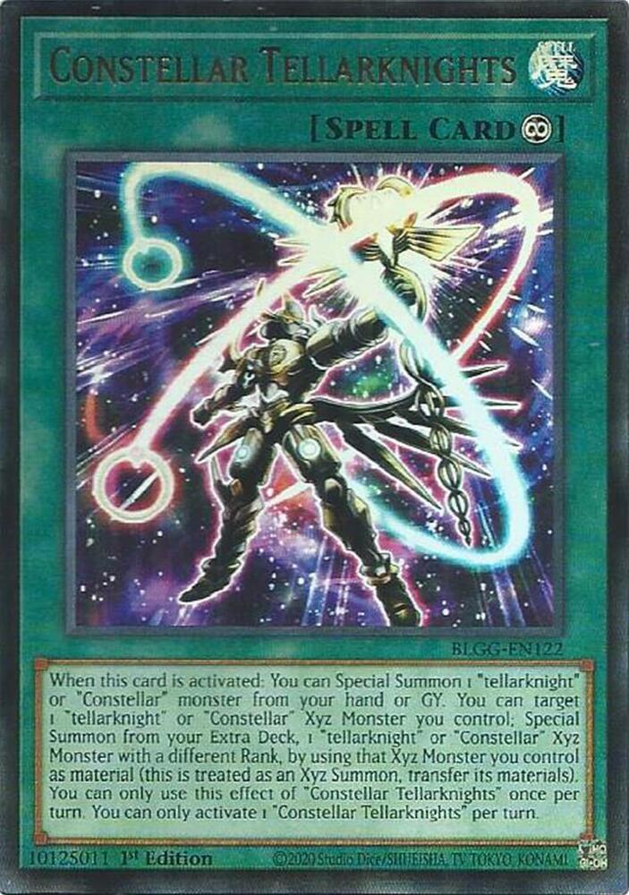 YuGiOh Battles of Legend: Glorious Gallery [Constellar Tellarknights] #BLGG-EN122 Ultra Rare Near Mint