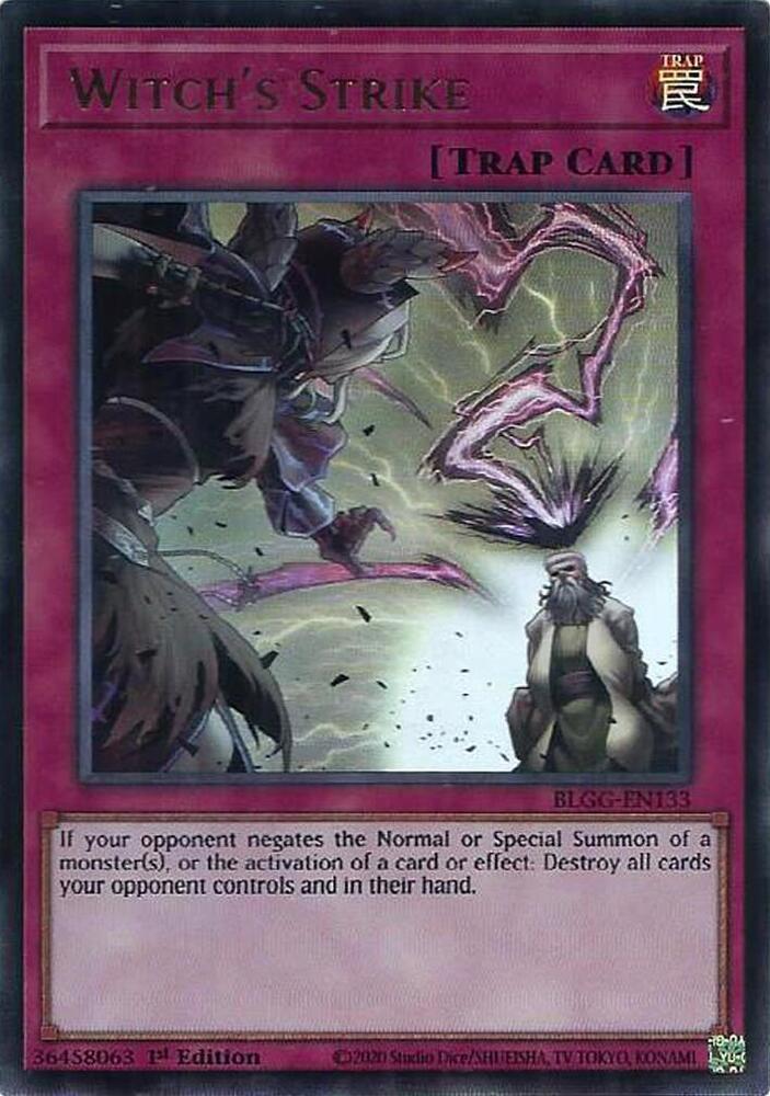YuGiOh Battles of Legend: Glorious Gallery [Witch's Strike] #BLGG-EN133 Ultra Rare Near Mint