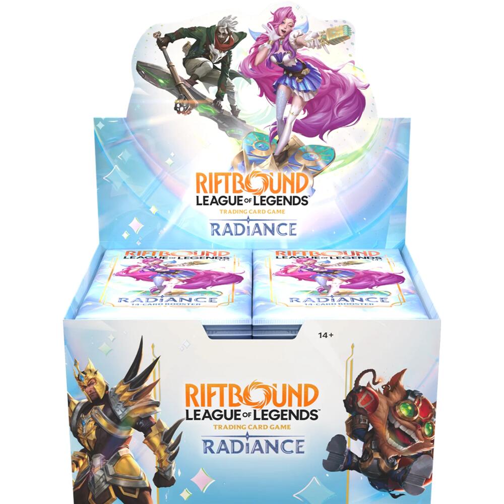 Riftbound League of Legends Trading Card Game Radiance - Booster Display