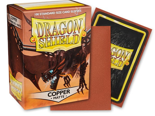 Dragon Shield Standard Matte Sleeves - Copper (100ct)