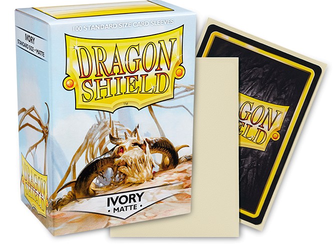 Dragon Shield Standard Matte Sleeves - Ivory (100ct)