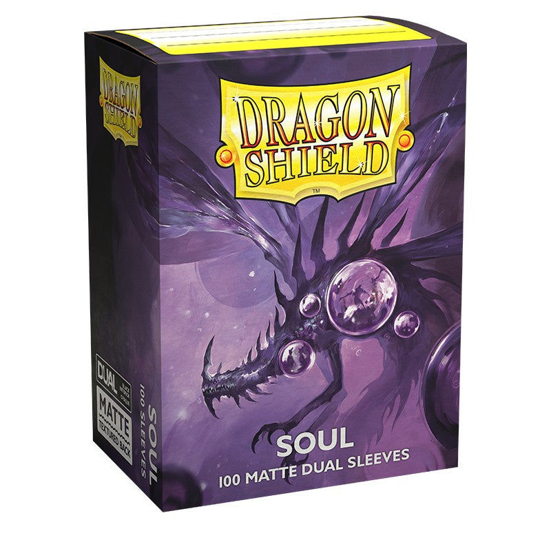 Dragon Shield Standard Dual Matte Sleeves - Soul Purple (100ct)
