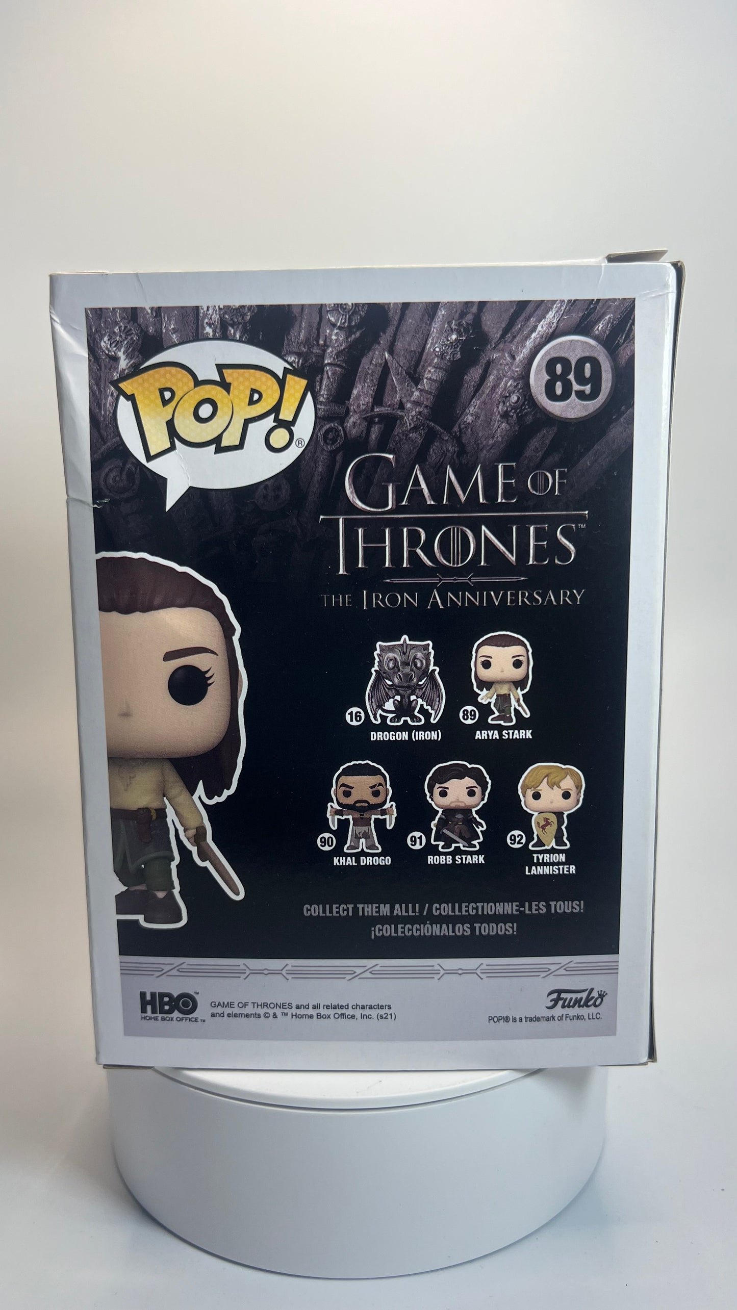 Funko Pop Game Of Thrones Arya Stark 89