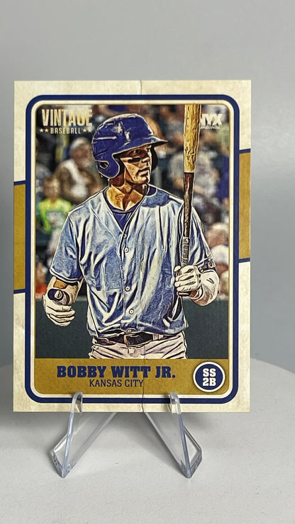 2025 Onyx Vintage Bobby Witt Jr. Kansas City Royals #OVBOWI Base Card