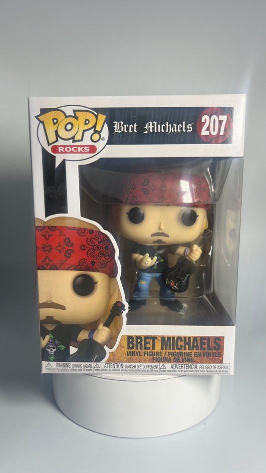 Funko Pop Rocks Bret Michaels 207