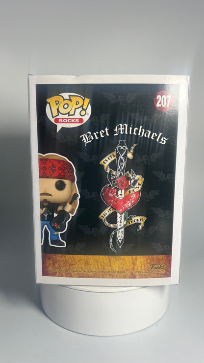 Funko Pop Rocks Bret Michaels 207