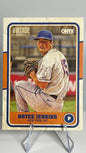 2025 Onyx Vintage Bryce Jenkins Base Card New York Mets #OVBRJE