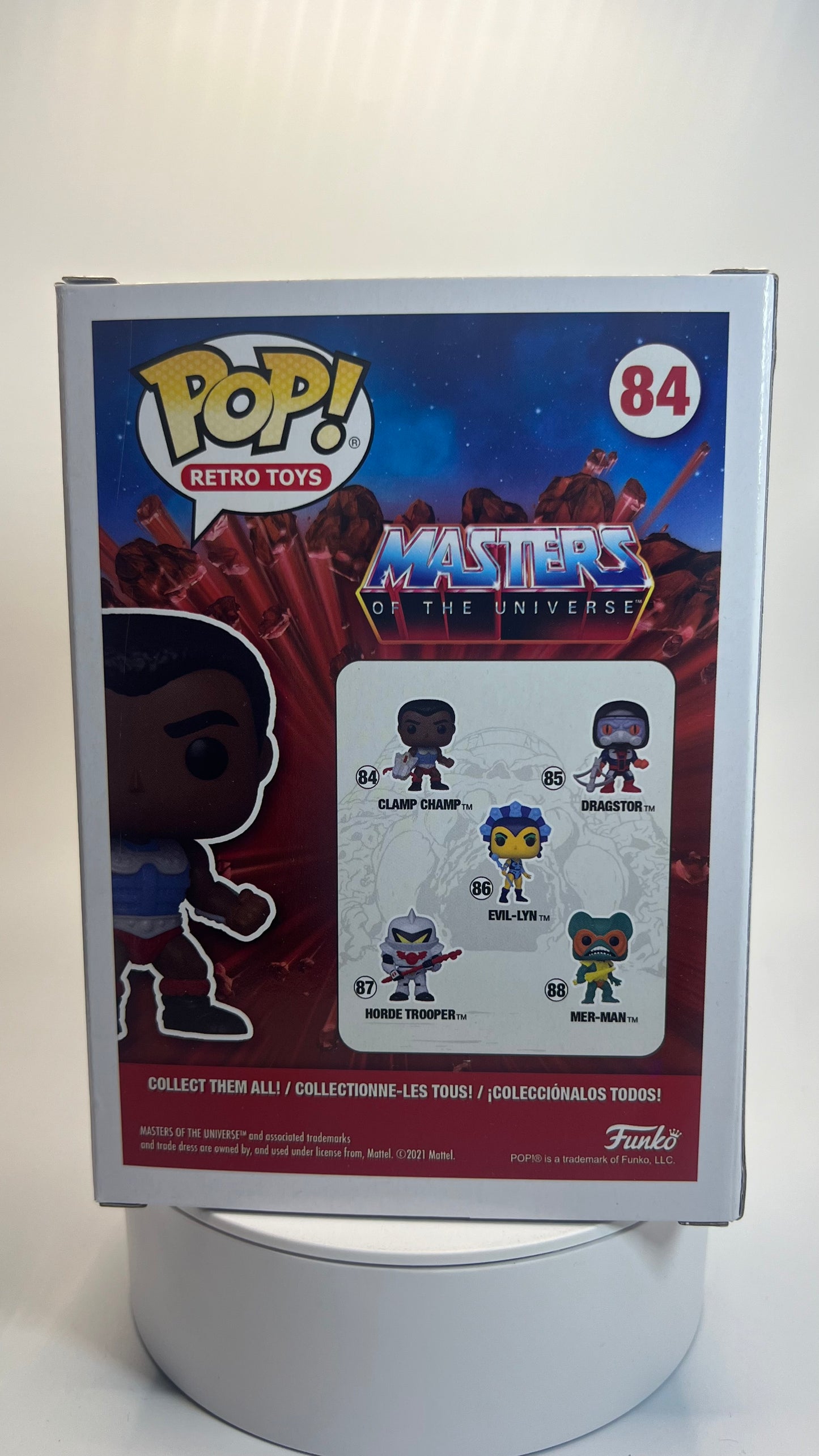 Funko Pop Retro Toys Masters Of The Universe Clamp Champ 84