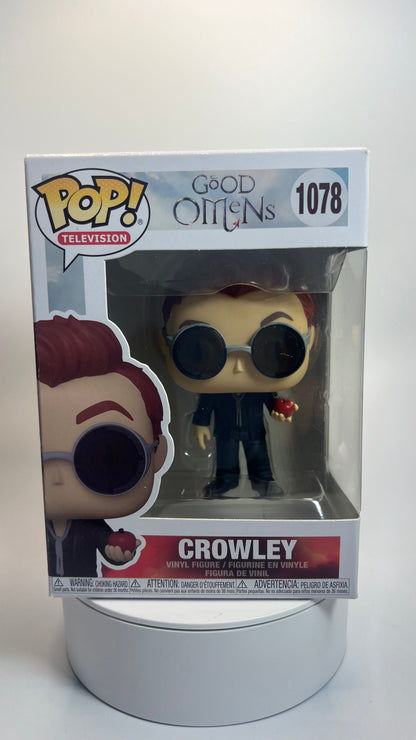 Funko Pop Television Good Omens Crowley 1078