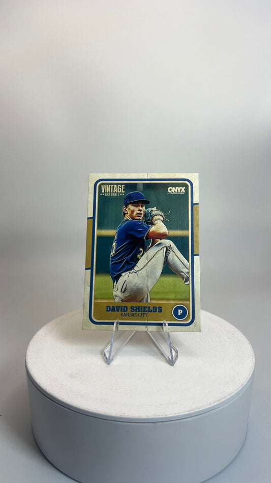 2025 Onyx Vintage Baseball David Shields #OVDASH