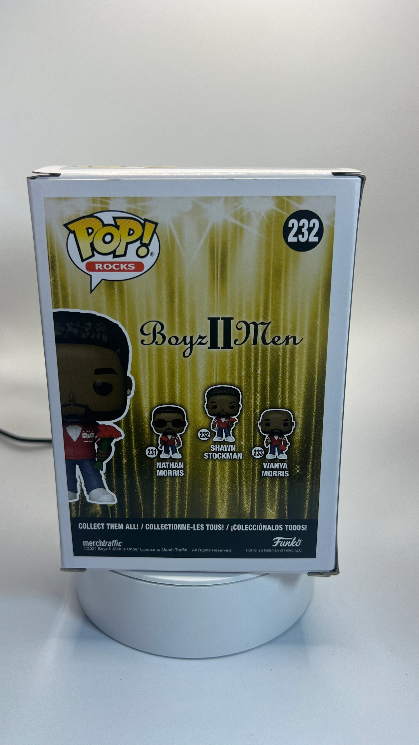 Funko Pop Rocks Boyz II Men Shawn Stockman 232