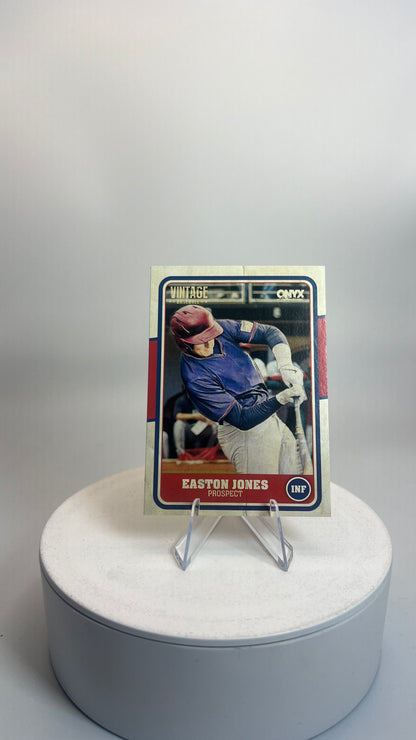 2025 Onyx Vintage Baseball Easton Jones #OVEAJO
