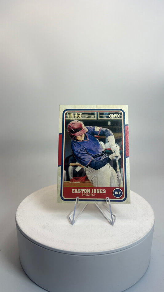 2025 Onyx Vintage Baseball Easton Jones #OVEAJO