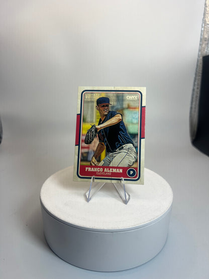 2025 Onyx Vintage Baseball Franco Aleman #OVFRAL