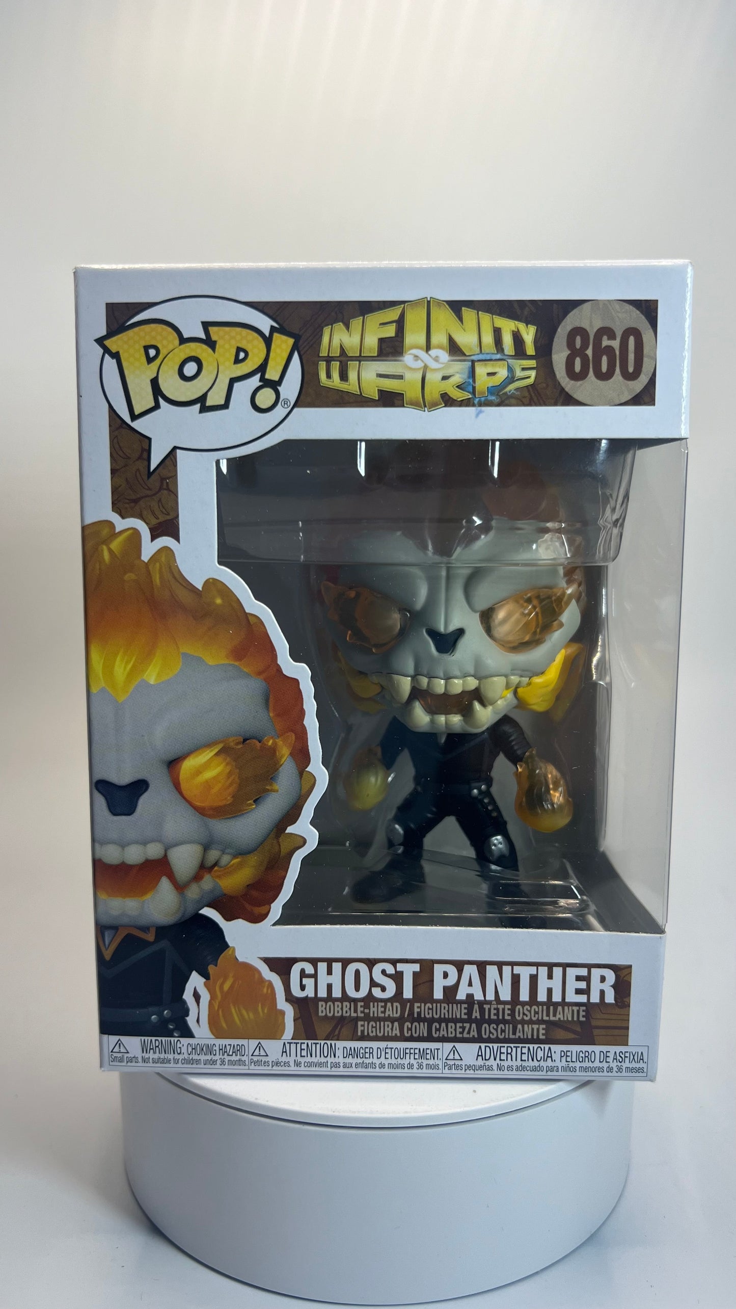 Funko Pop Marvel Infinity Warps Ghost Panther 860