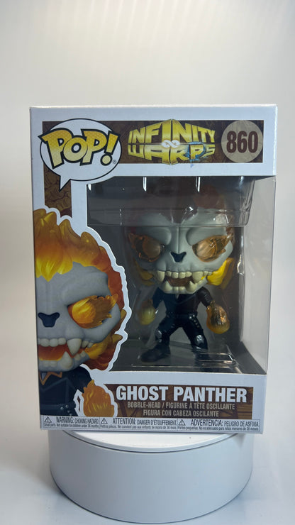 Funko Pop Marvel Infinity Warps Ghost Panther 860