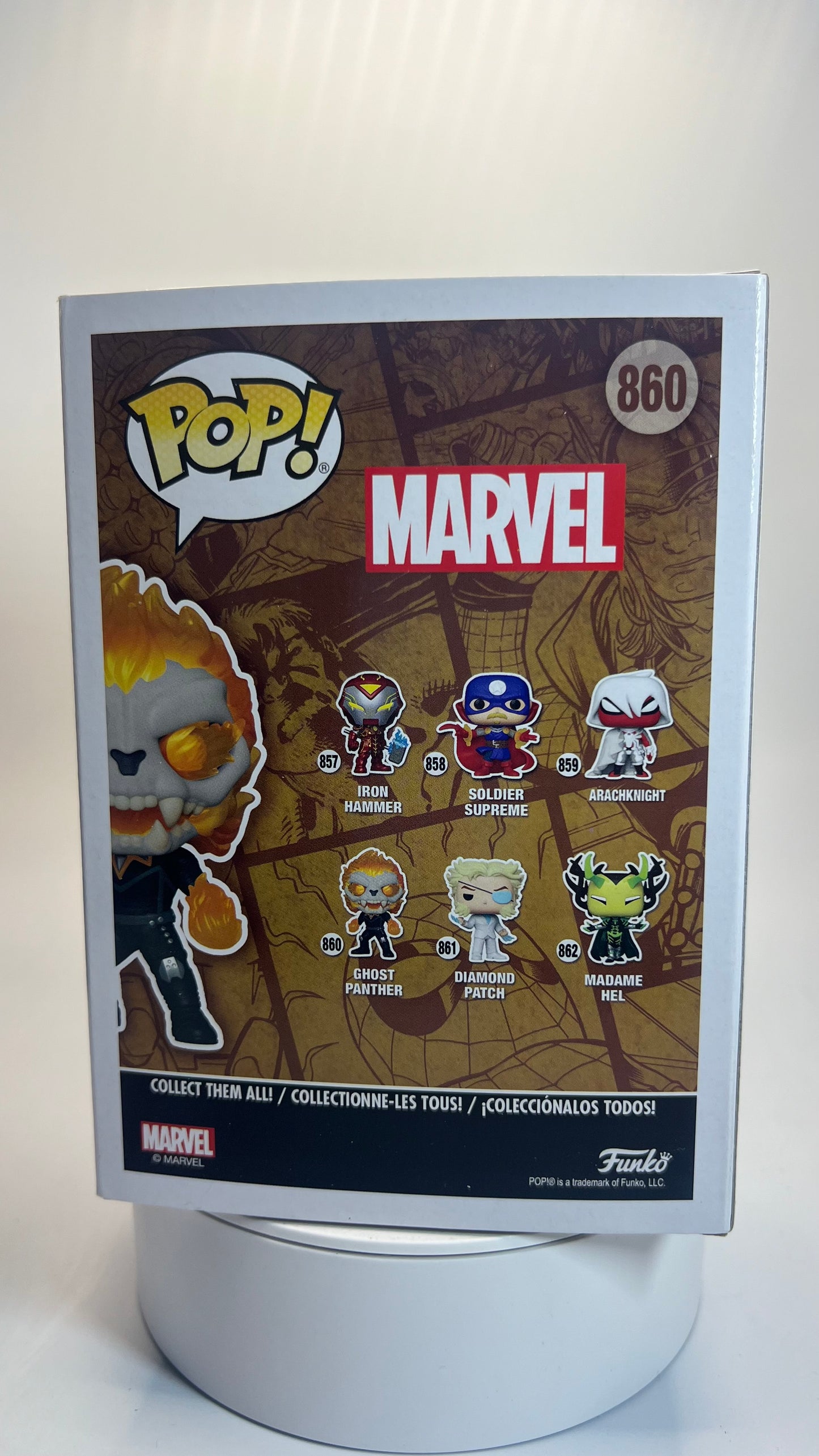 Funko Pop Marvel Infinity Warps Ghost Panther 860