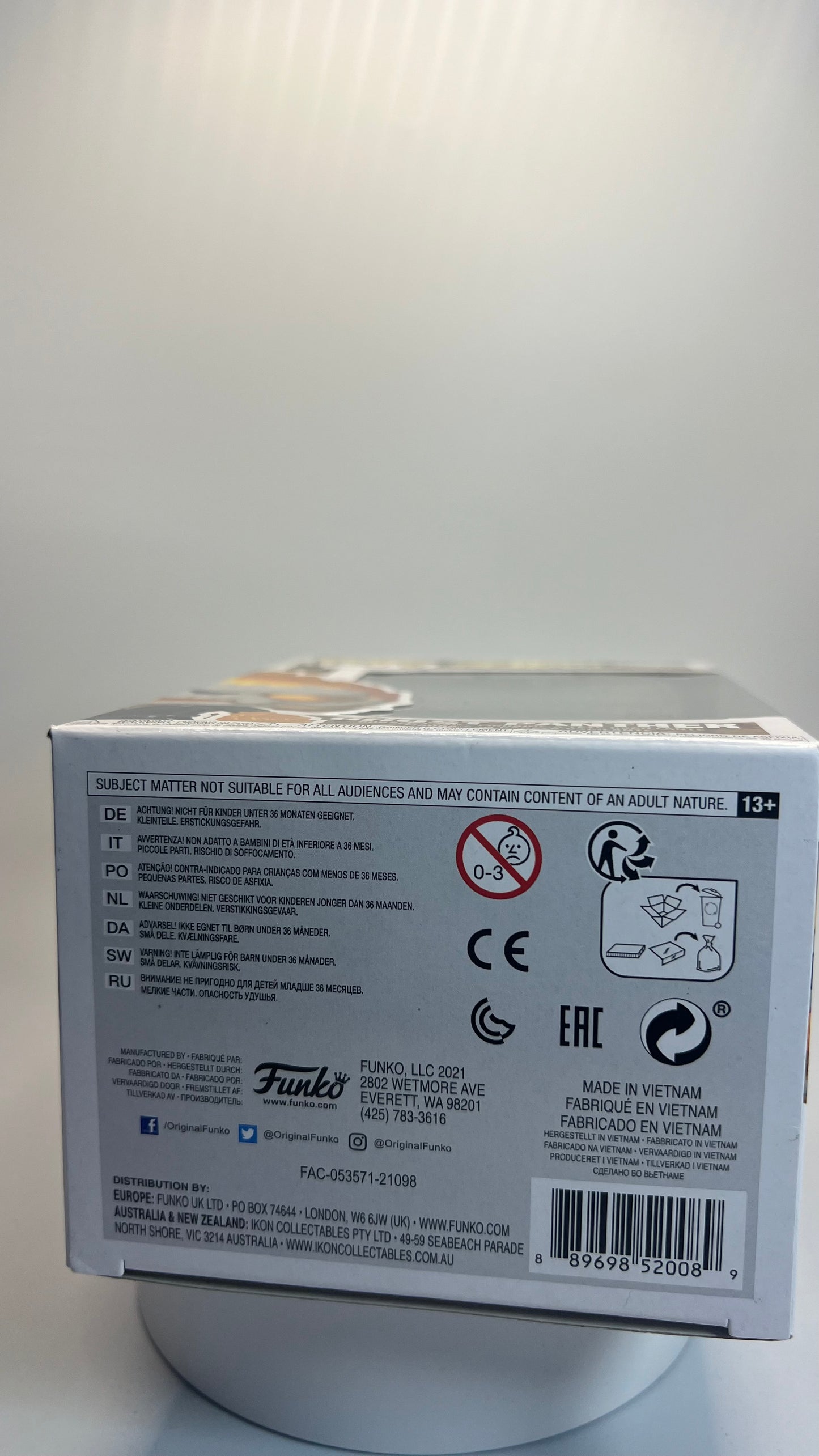 Funko Pop Marvel Infinity Warps Ghost Panther 860