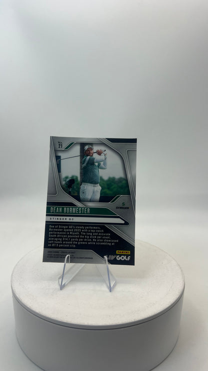 2025 Panini Prizm LIV Golf Dean Burmester #21