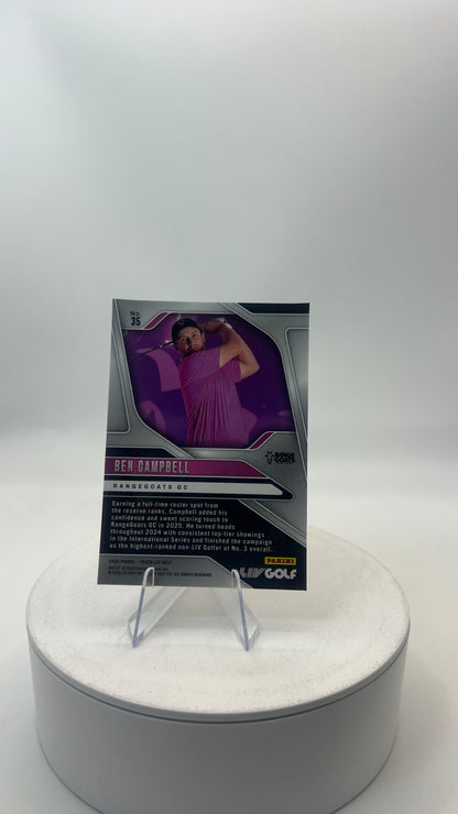 2025 Panini Prizm LIV Golf Ben Campbell #35
