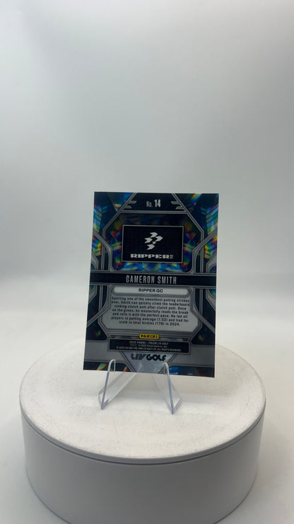 2025 PANINI PRIZM LIV GOLF CAMERON SMITH PRIZMATIC RIPPER GC