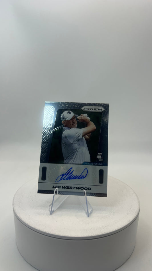 2025/26 Panini Prizm LIV Golf Lee Westwood Auto No. TS-LW