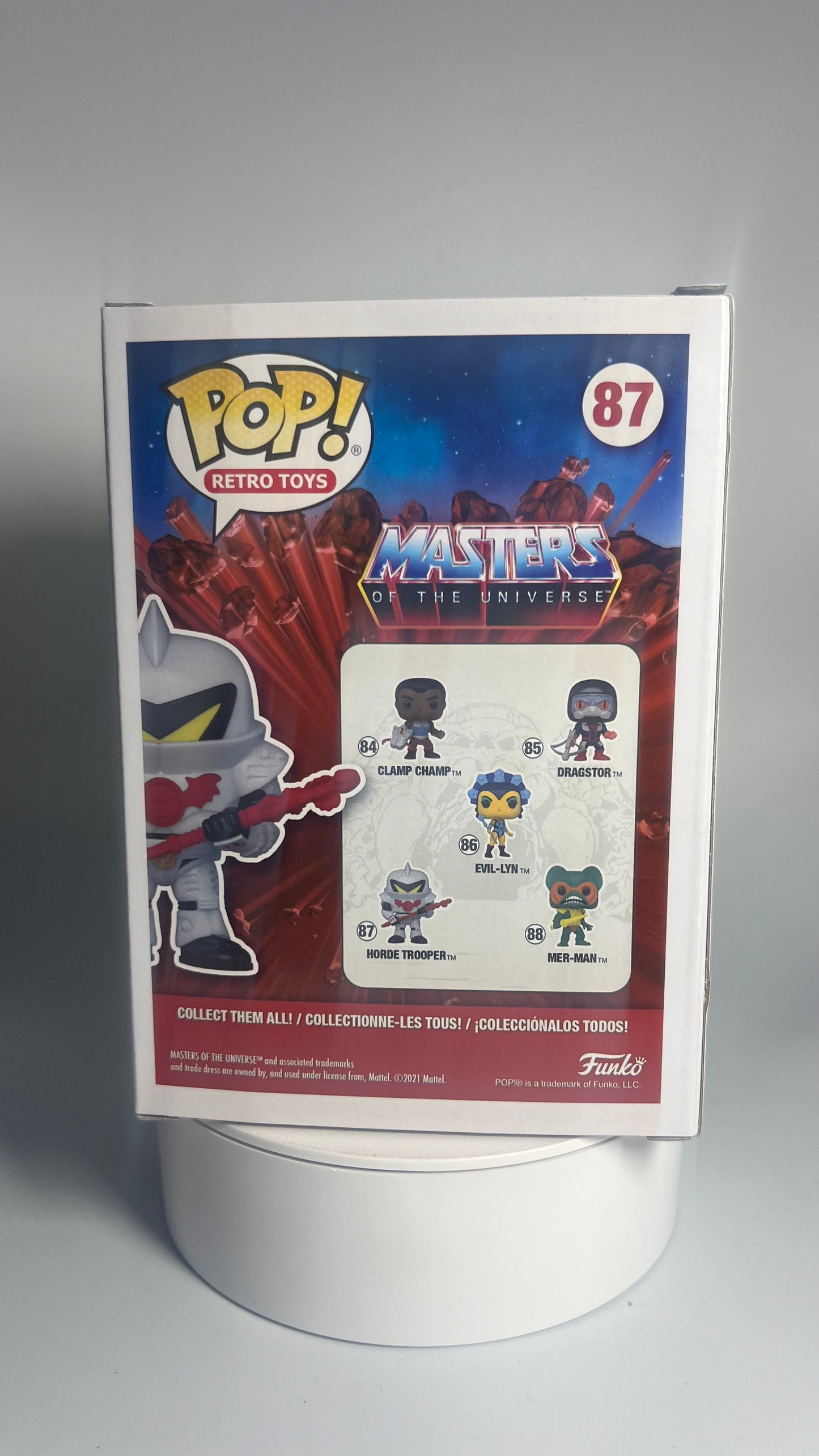Funko Pop Retro Toys Masters Of The Universe Horde Trooper 87