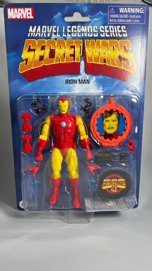 Marvel Legends Comic Series Secret Wars Iron Man