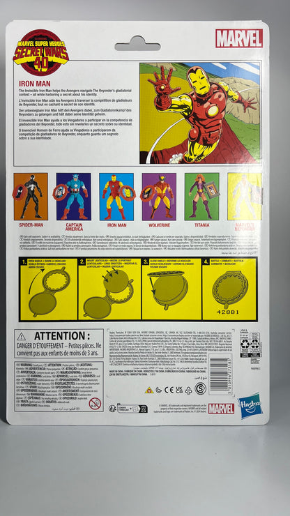 Marvel Legends Comic Series Secret Wars Iron Man