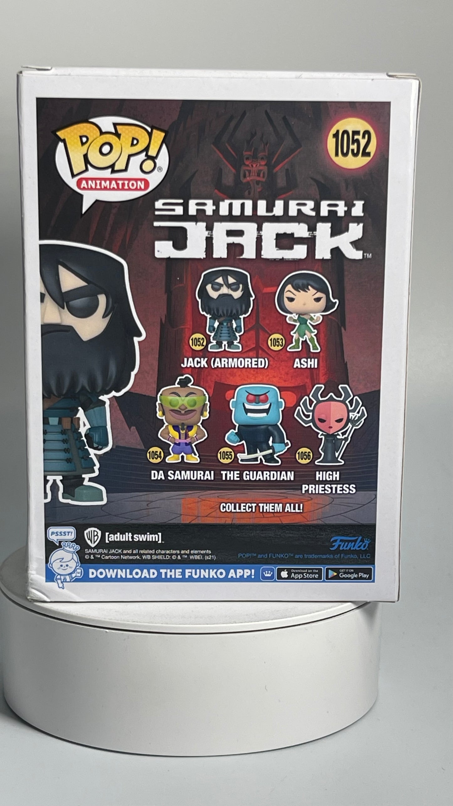 Funko Pop Animation Samurai Jack Jack Armored 1052
