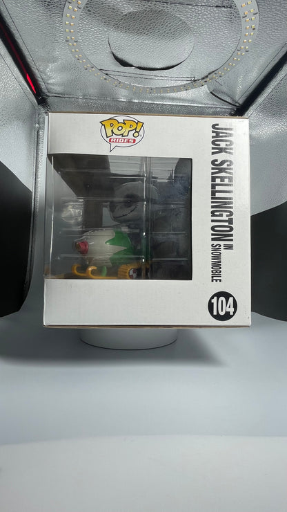 Funko Pop Rides Disney Nightmare Before Christmas Jack Skellington In Snowmobile 104