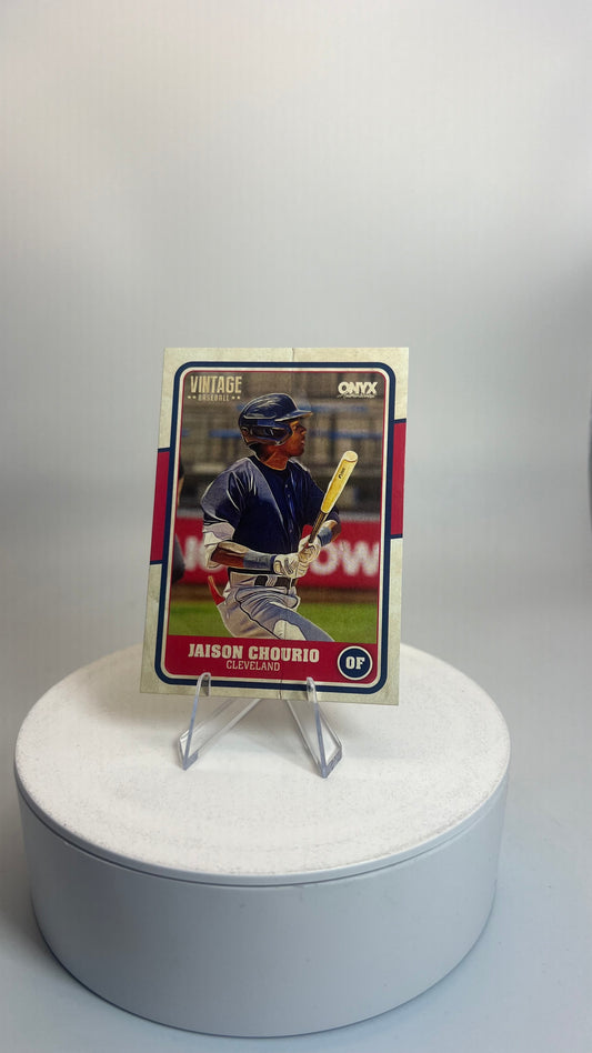 2025 Onyx Vintage Baseball Jaison Chourio #OVJACH