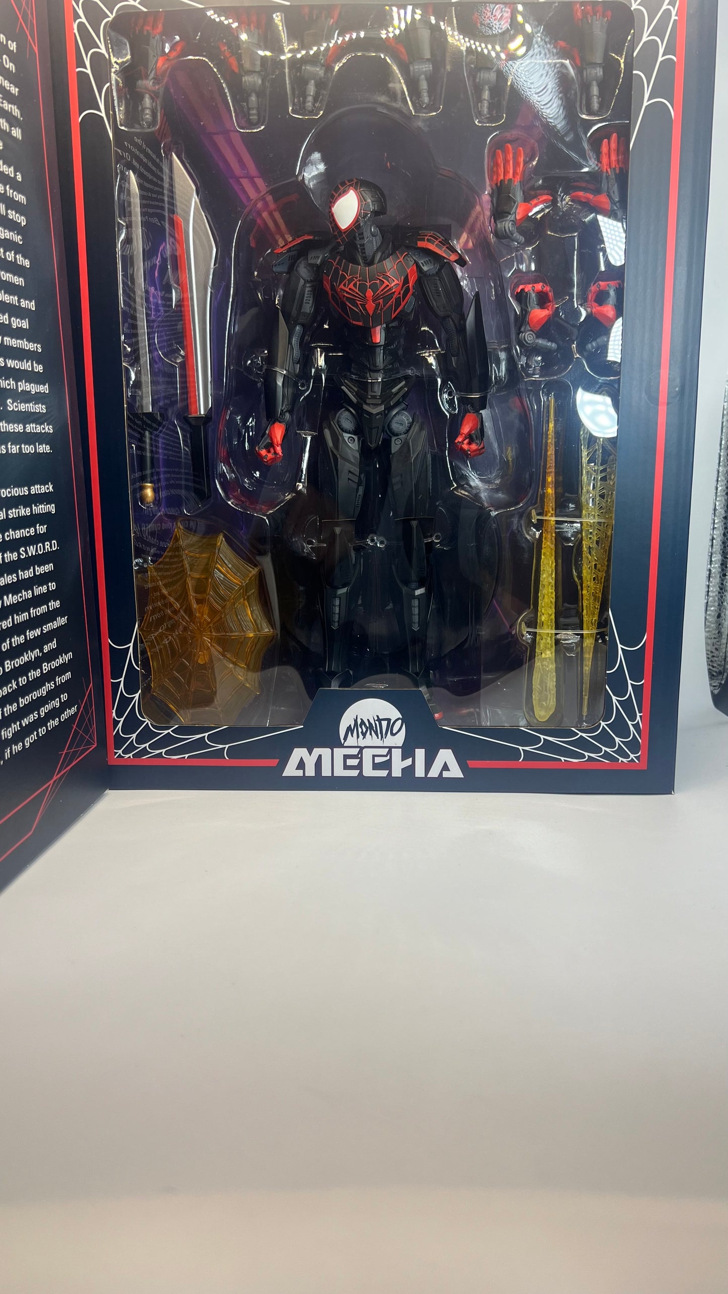 Mondo Marvel Spider-Man Mecha 1:120 Scale Premium Collectible Figure Px Previews