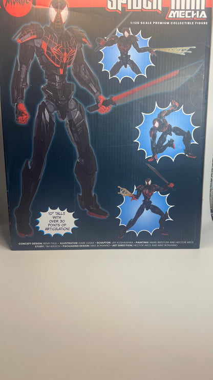 Mondo Marvel Spider-Man Mecha 1:120 Scale Premium Collectible Figure Px Previews