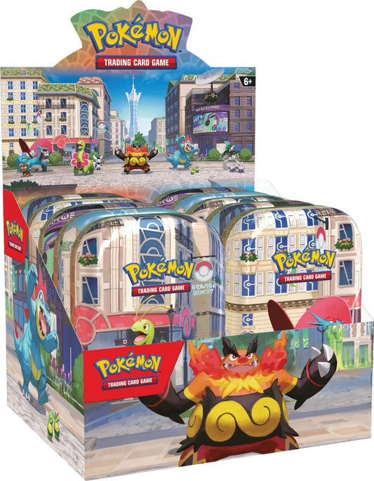 Pokemon TCG Lumiose City Mini Tin Display