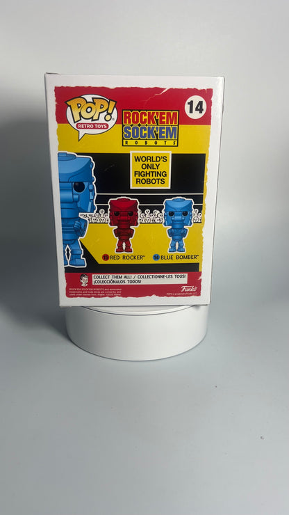 Funko Pop Retro Toys Rock'em Sock'em Robots Blue Bomber 14
