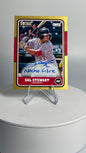 2025 Onyx Vintage Autographs Gold Bordered, Enscribed Sal Stewart VASAST 9/10