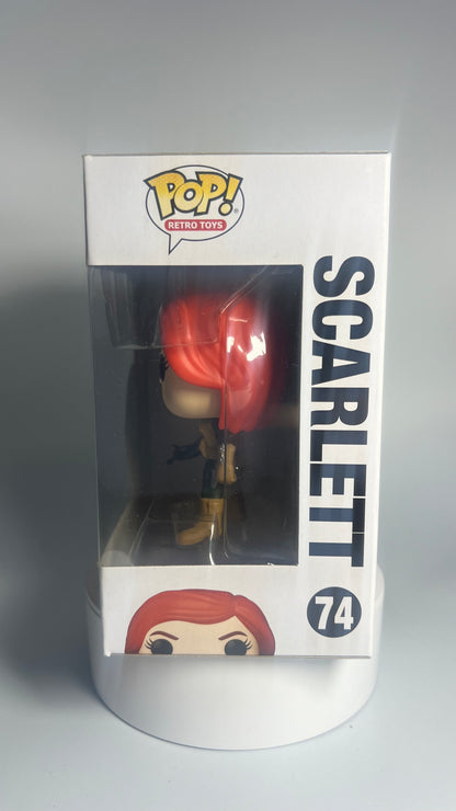 Funko Pop Retro Toys G.I. Joe Scarlett 74