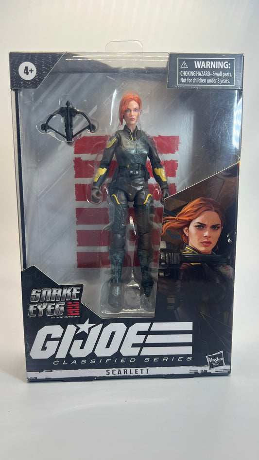 Hasbro GI Joe Classified Series Snake Eyes Scarlett