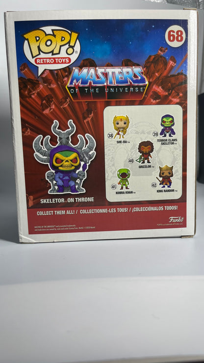 Funko Pop Retro Toys Masters Of The Universe Skeletor On Throne Target Con Exclusive 68