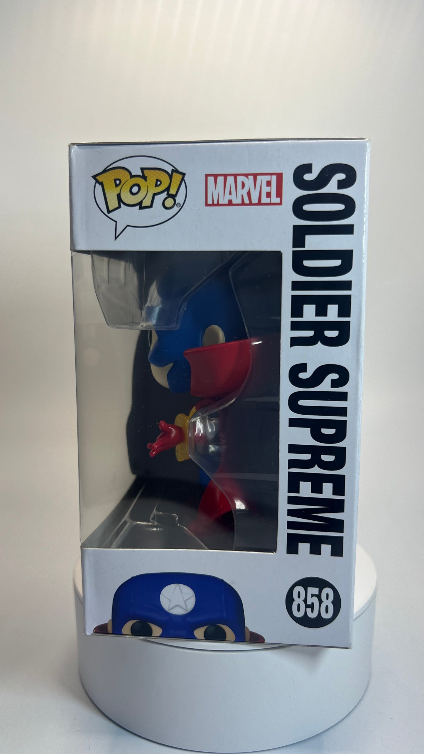 Funko Pop! Marvel - Infinity Warps - Soldier Supreme #858