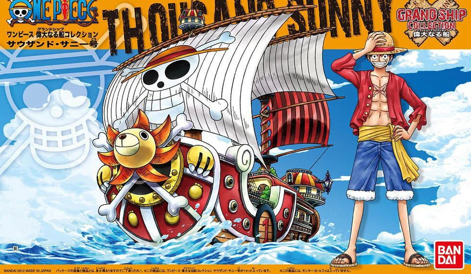 Bandai Hobby One Piece Grand Ship Collection Thousand Sunny Ship Model Kit