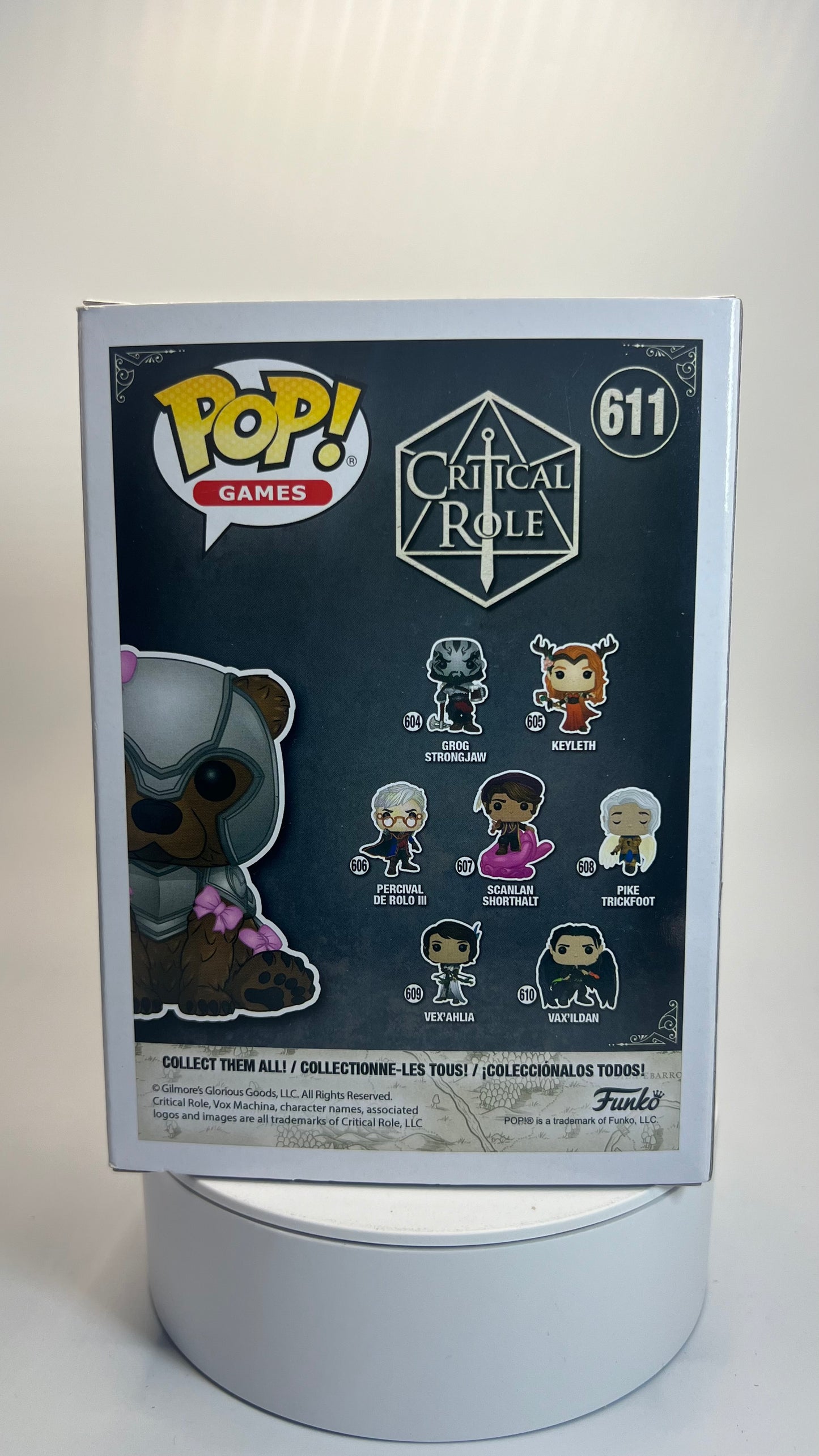 Funko Pop Games Critical Role Trinket Specialty Series 611