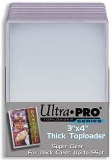 Ultra Pro 3x4 Thick Top Loader - Action 55pt (25ct)