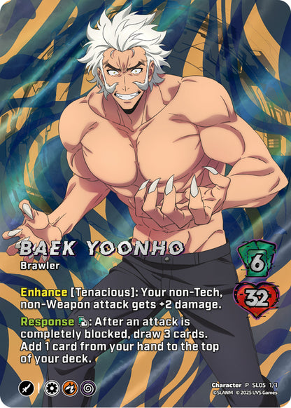 UniVersus CCG: Solo Leveling S-Rank Hunter Bundle - Baek Yoonho